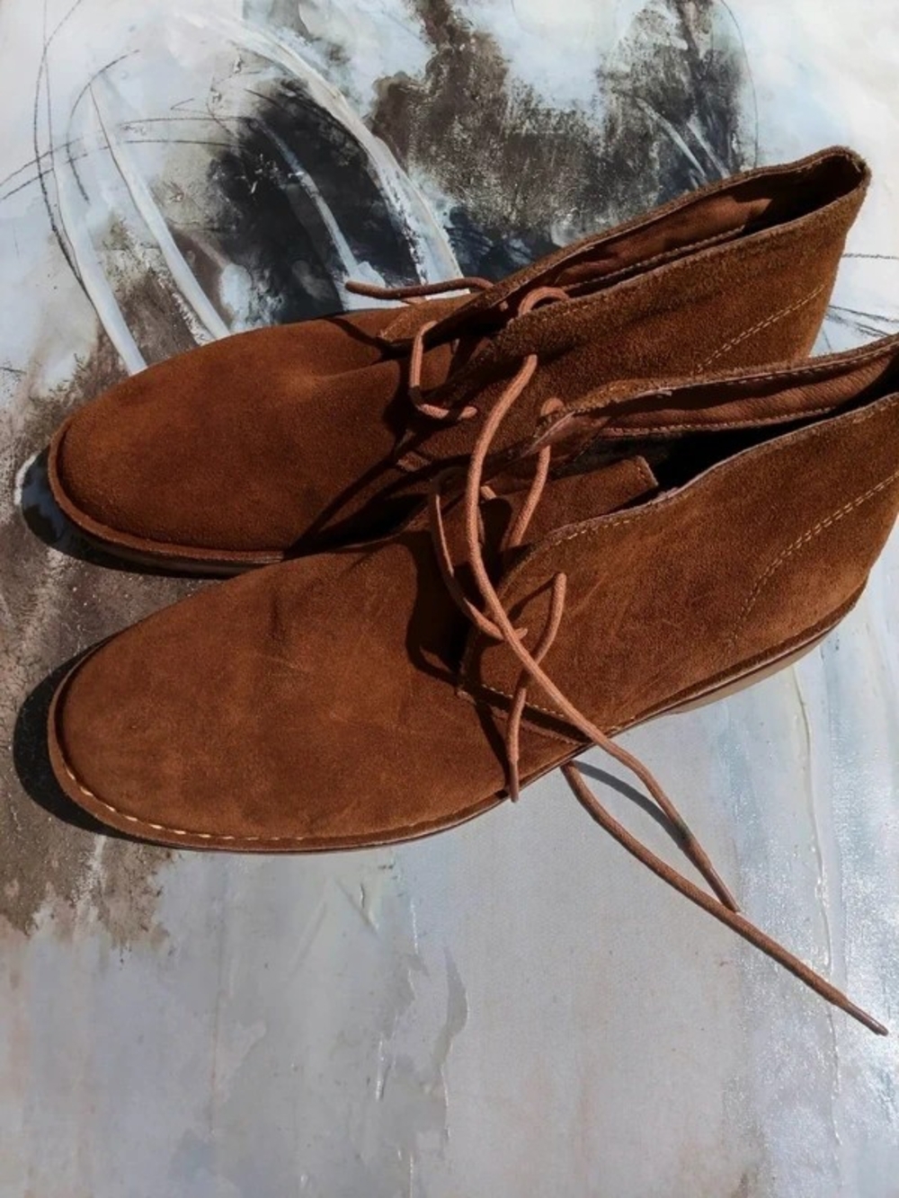 Propet Men's Brown Suede Chukka Boots